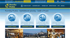 Desktop Screenshot of parniky-praha.eu