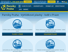 Tablet Screenshot of parniky-praha.eu